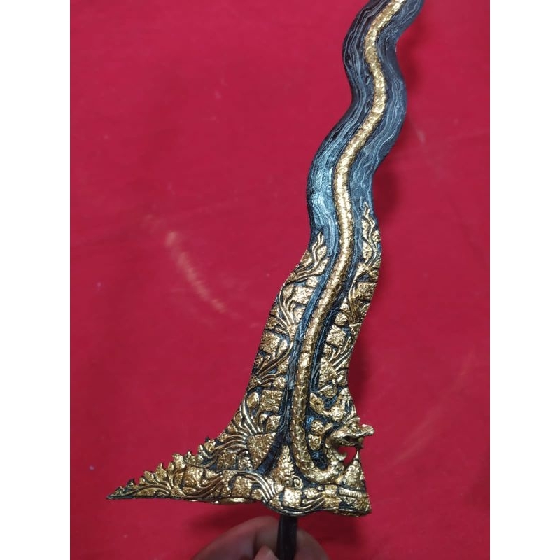 Keris Naga Sasra Kinatah Kulit Semangka