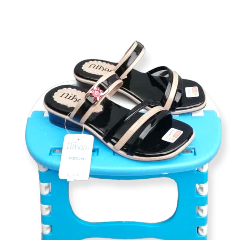 Sandal heels anak perempuan | Sandal anak hak tahu 2 cm | Sandal wedges anak