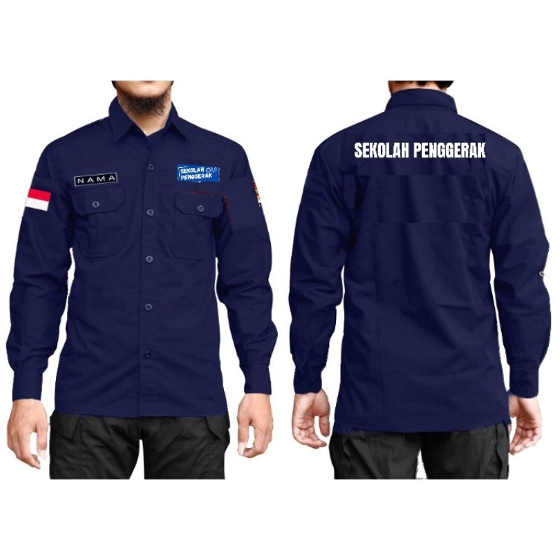 Kemeja Sekolah Penggerak Seragam  Sekolah Penggerak pdl  Sekolah Penggerak Baju Kemeja  Sekolah Peng