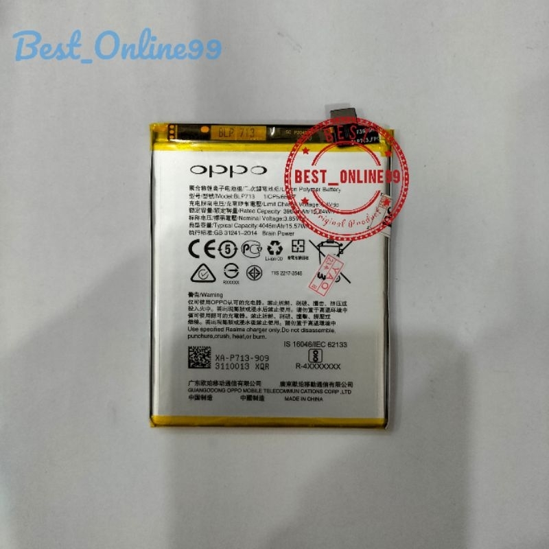 BATERAI REALME 3 PRO/ REALME C3 BLP-713