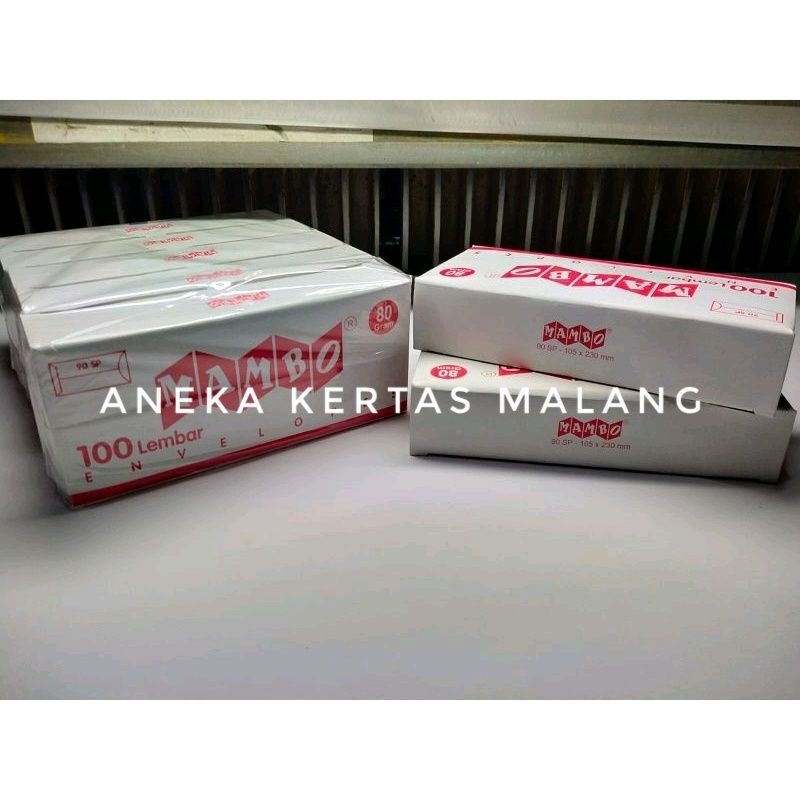 

Amplop Mambo Type 90SP 80gsm Bukaan Samping (100 lembar)