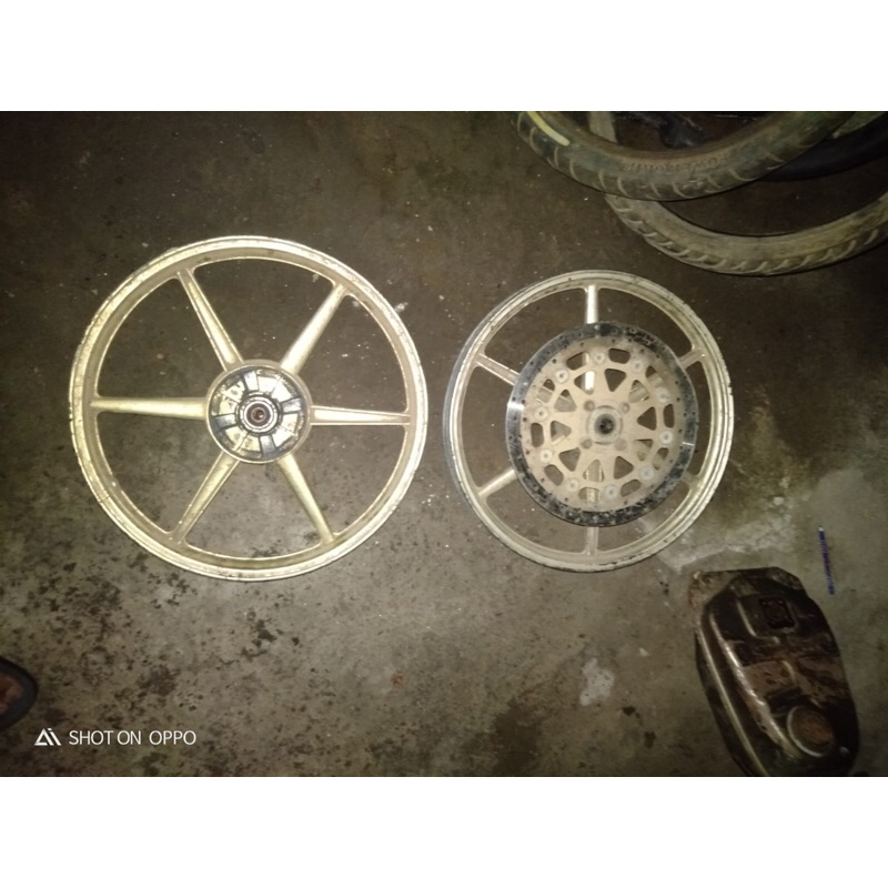 velg palang 6 set piringan, napgear, tutup kampas pnp fizr