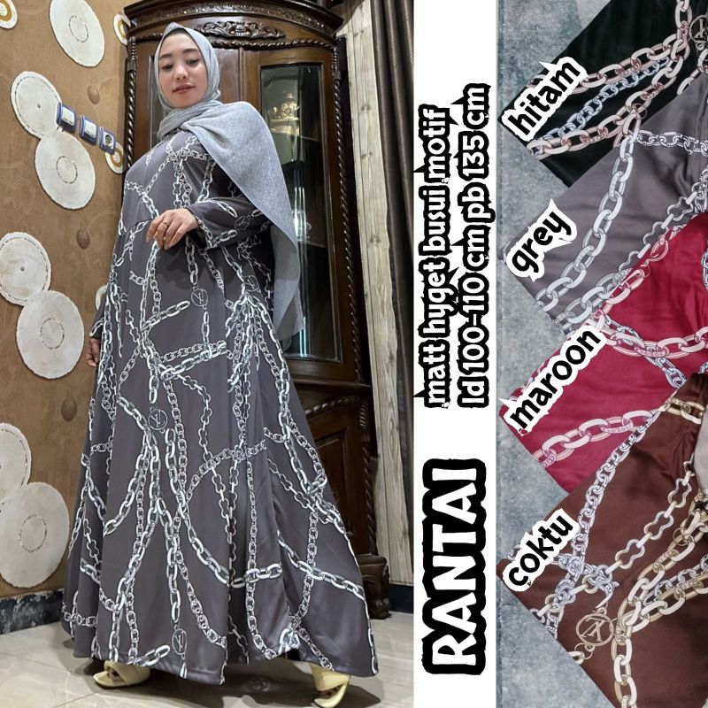 [Fashion Muslim] GAMIS HYGET PART 5 kekekinian | busui | murah | jumbo | motif