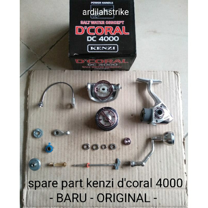 spare part reel kenzi d'coral 4000 - BARU -