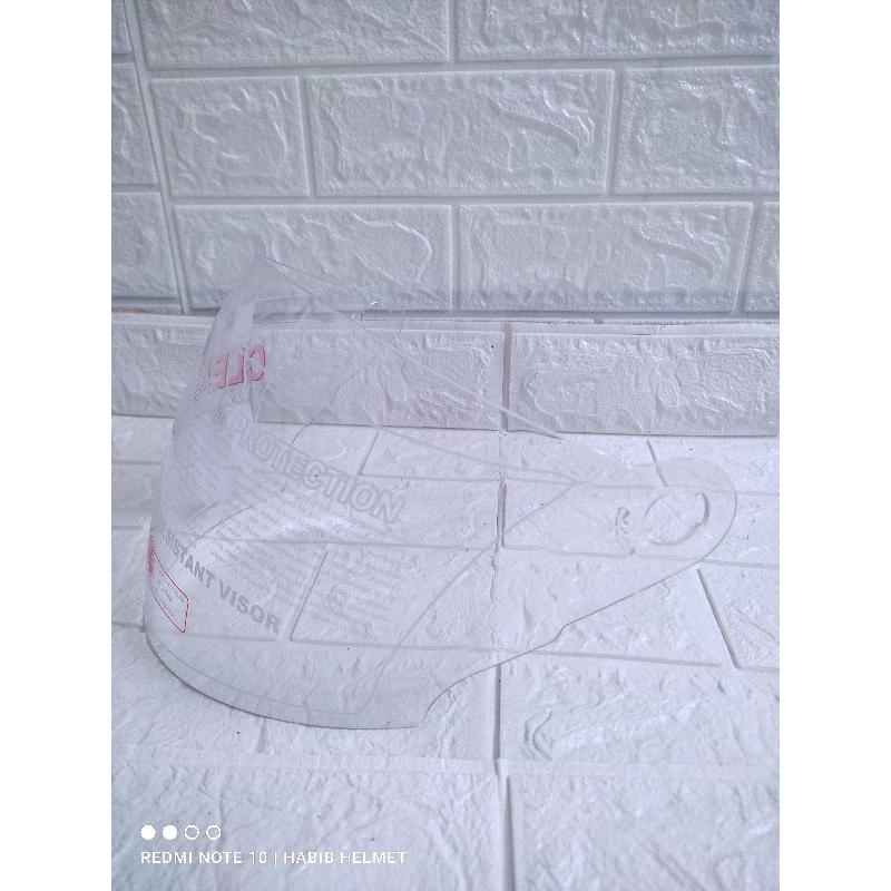 Kaca Helm INK T1 KYT SCORPION KING Venom RR Rider Warna Putih