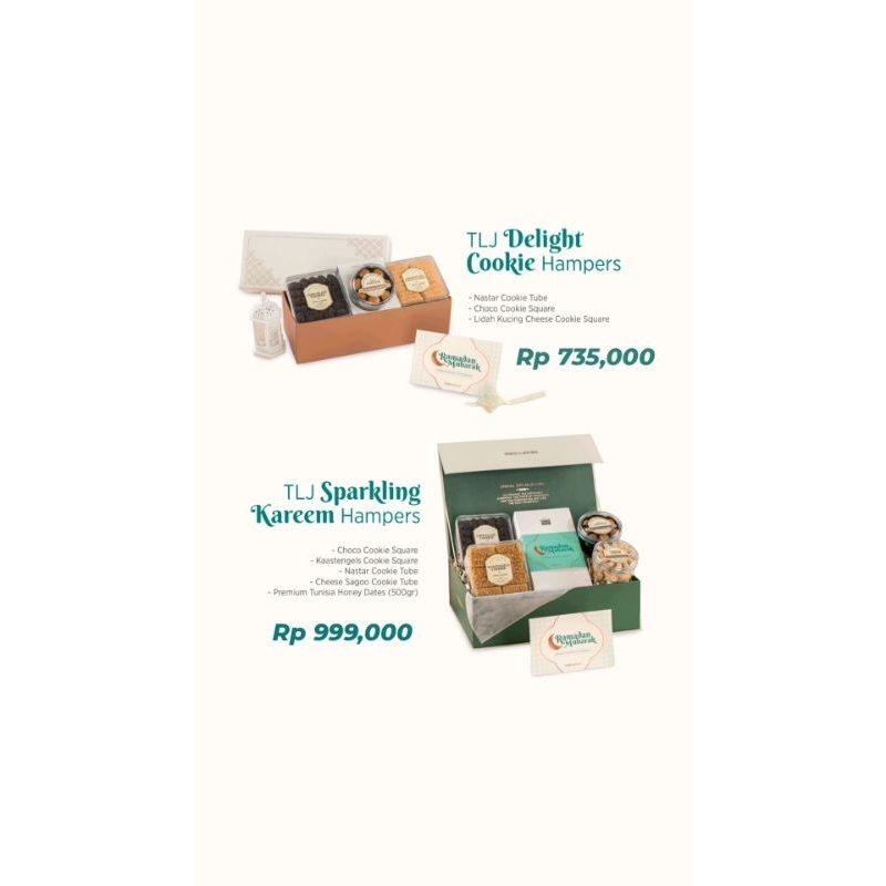 

TLJ - Gift - Sparkling Kareem Hampers Eid Mubarak / Lebaran 2023