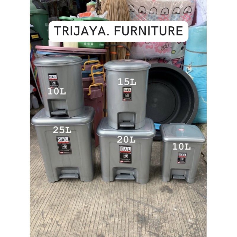 PROMO TEMPAT SAMPAH INJAK SHINPO 10-15-20-25 LITER TEMPAT SAMPAH INJAK