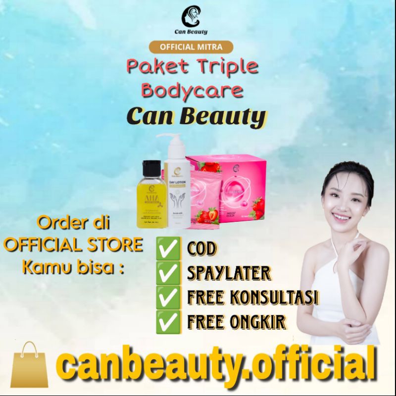 Collagen Can Beauty - Pemutih Badan - Skincare BPOM Original - CAN BEAUTY OFFICIAL
