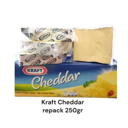 

Keju KRAFT CHEDDAR kurleb 250gr keju parut Rpk