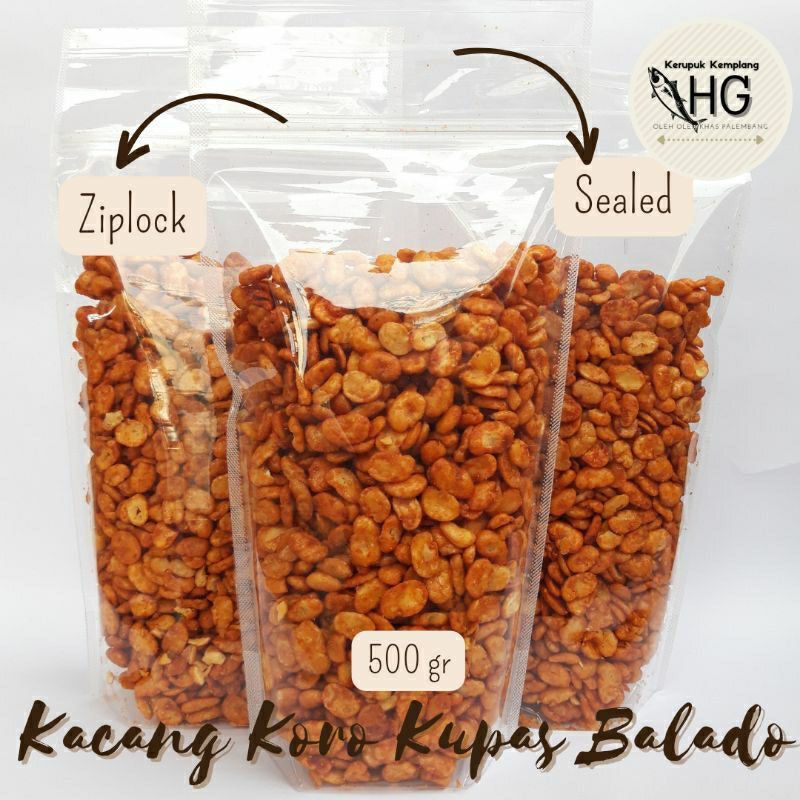 

KACANG KORO KUPAS BALADO 500GRAM