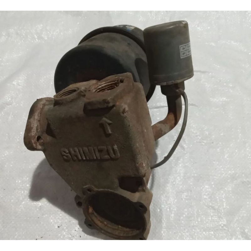 Rumah Keong +Tabung +Otomatis Pompa Air Shimizu Ps 135 bit (bekas Layak Pakai)