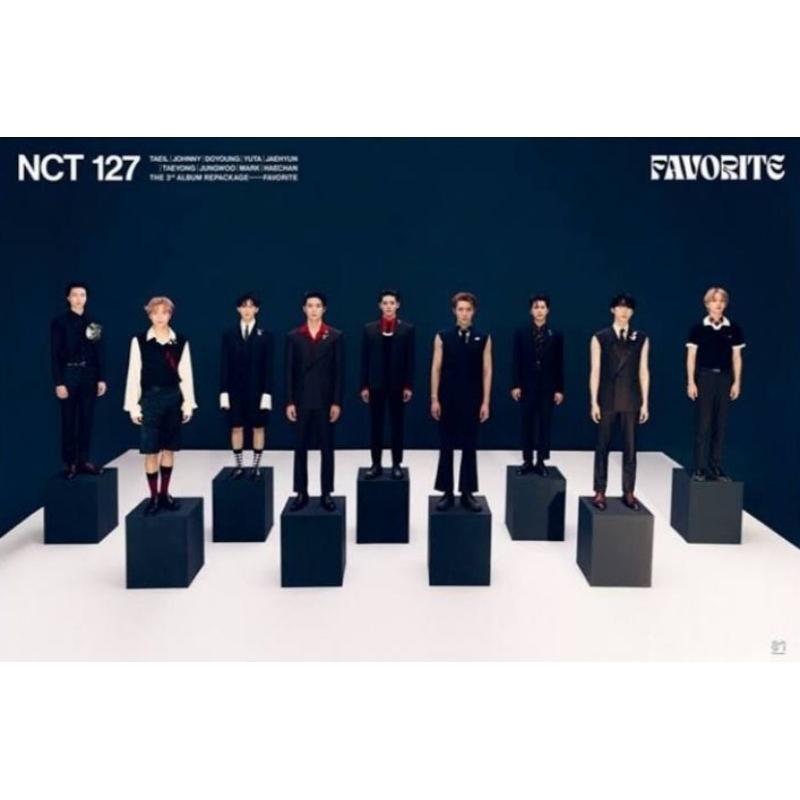 Official Rolled Poster NCT 127 - Favorite Photobook Catharsis Classic / Kihno Tragic Phoetic ver | A