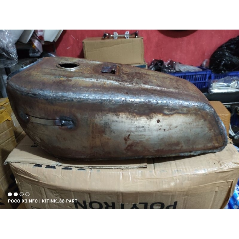Tangki gl 100 repro bahan plat drum