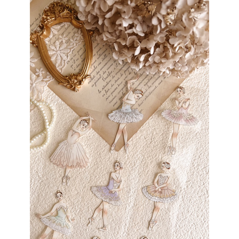 

Sample Pretty Happy Paperie X Windry Ramadhina Swan Lake PET Tape