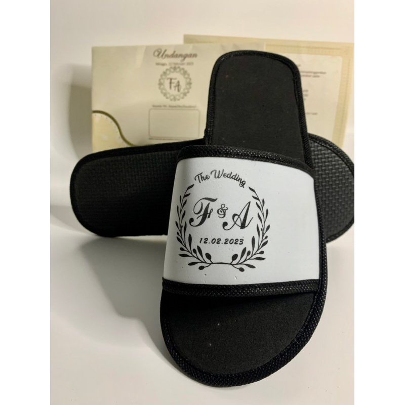 Sendal hotel atau souvernir souvenir murah dan bagus sendal rumah indoor CONTOH