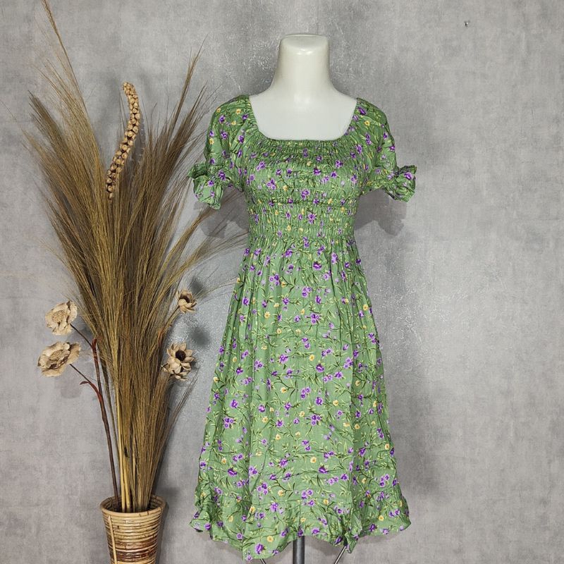 Daster Bali...kerut dada