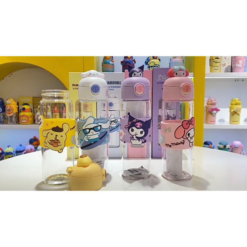 Botol Minum Anak Melody Cinnamoroll Kuromi Kitty BPA Free