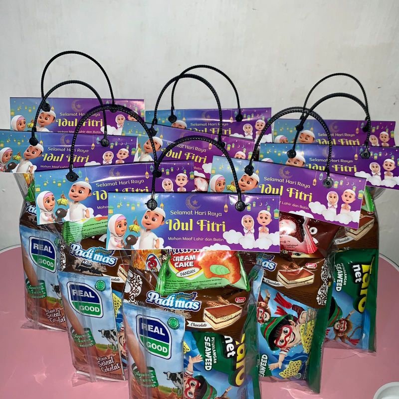 

Paket Snack Ulang Tahun Anak || Hampers Lebaran || Bingkisan Murah