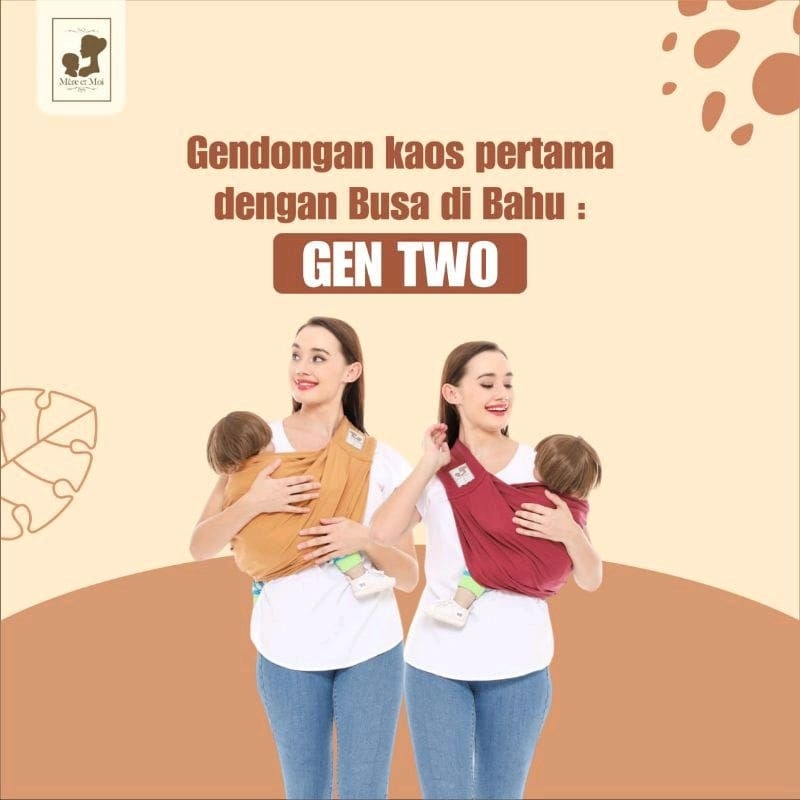 MERE ET MOI Gendongan kaos - Geos Gen Two