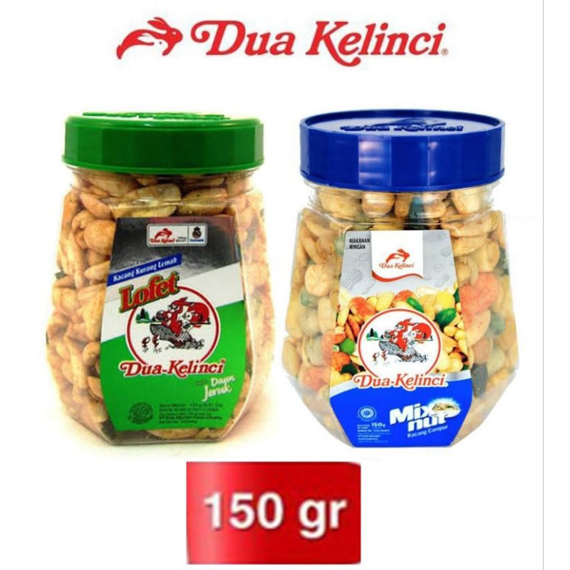 

kanag dua kelinci lofet | kacang dua kelici mix nut | kacang 150gr