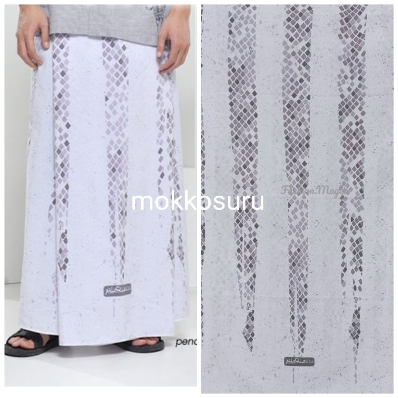 sarung suker putih - sarung putih dewasa - sarung palestine styles - sarung dewasa rabbani - sarung 
