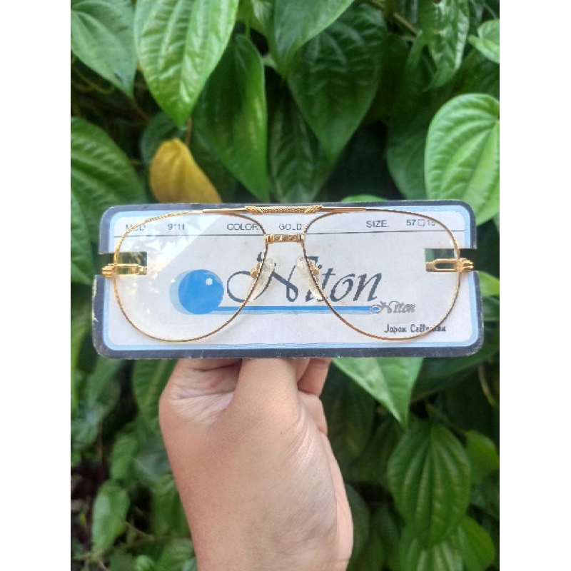 kacamata vintage merk Niton 9111 Japan