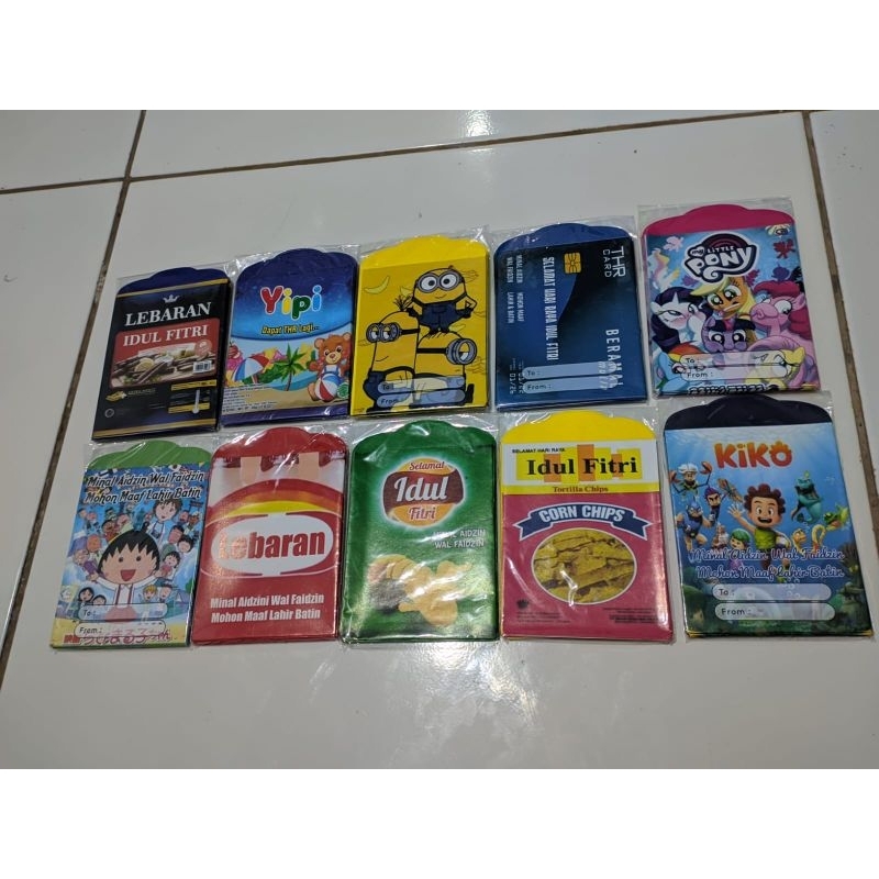 

amplop Lebaran ukuran 7x12