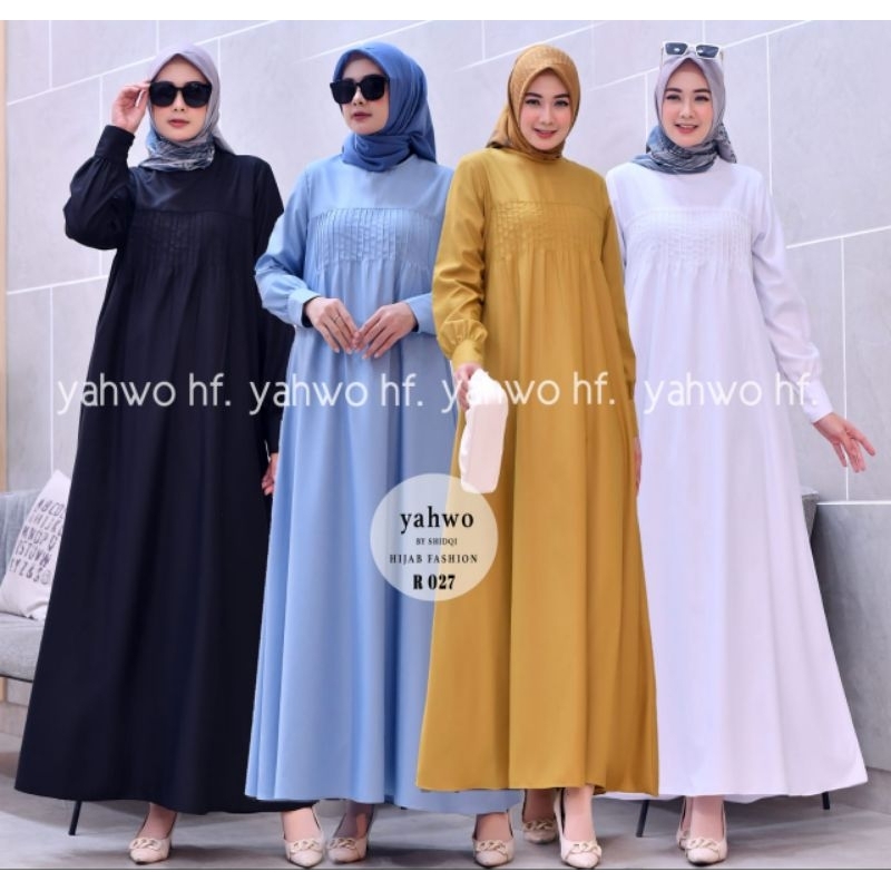 DRESS TERBARU 2024/Gamis sage/Dress kemilau/Gamis yahwo by shidqi kode R027/Gamis wanita terbaru/Gamis toyobo fodu kualitas premium/Dress terlaris dan populer/Gamis pesta/Gamis kekinian/Dress merah bata/Gamis yahwo by shidqi original/Yahwo hijab fashion