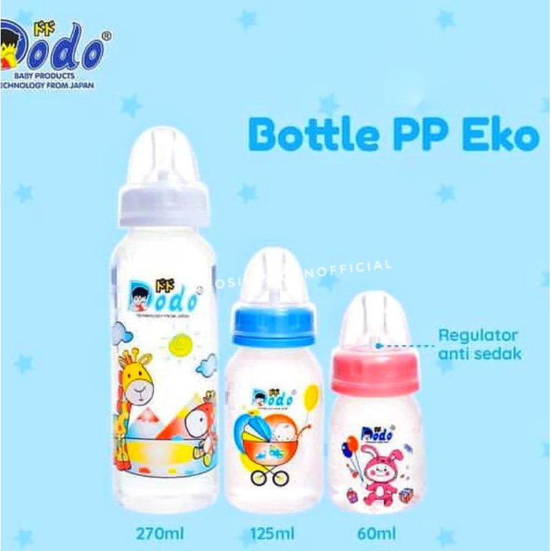 Botol Susu Dodo Murah 60 120 250 ML - Feeding Bottle 2 oz 4 oz 8 oz