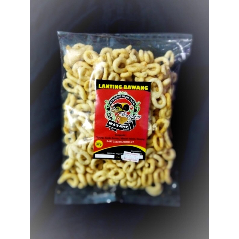 

Lanting bawang 250gr cemilan