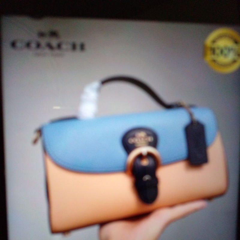 coach kleo top handle