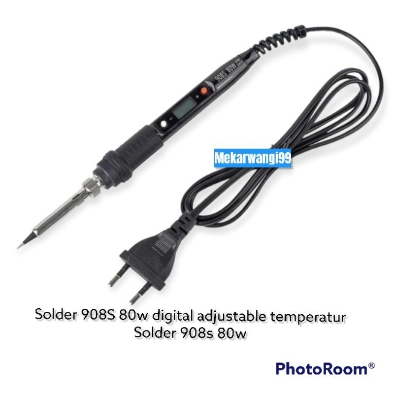 solder 908S 80W Digital Adjusta temperatur / solder digital 80W standar LCD