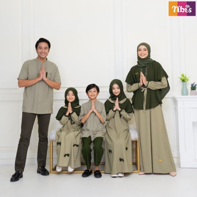 DAANIA Sarimbit NIBRAS Taupe Gray