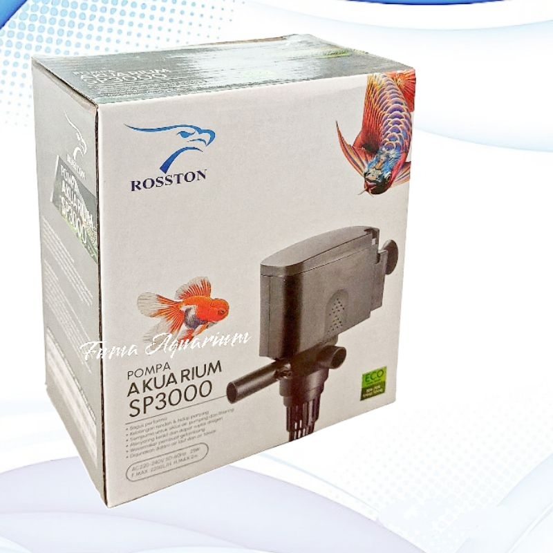 Pompa Power Head ROSSTON SP 3000 Mesin Filter Celup Aquarium power head Low Watt water Pump Submersible Pump