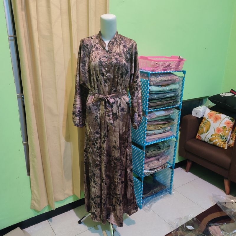 Gamis armani brown virgo