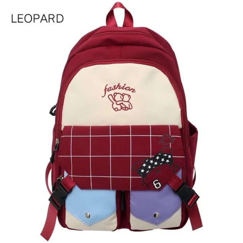 TAS BACKPACK SEKOLAH ANAK KAPASITAS BESAR MUAT LAPTOP KUAT TAHAN LAMA BANYAK WARNA