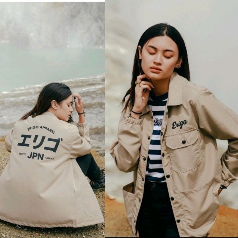 JAKET COACH PRIA APPAREL - JAKET WINDBREAKER - JAKET PARASUT PRIA - JAKET PARASUT KEKINIAN - JAKET C