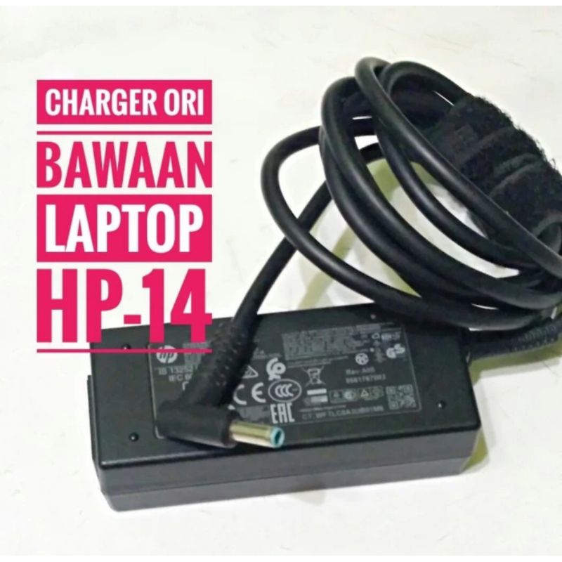 charger adaptor original bawaan hp 14 cm ck bs bw 14s cf dk 240 245 246 g6 g7 g8