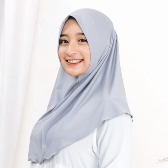 Hijab Bergo Kenzia Soft Pet Jersey  Malay | Hijab Instan Jersey | Jilbab Cantik Kenzia