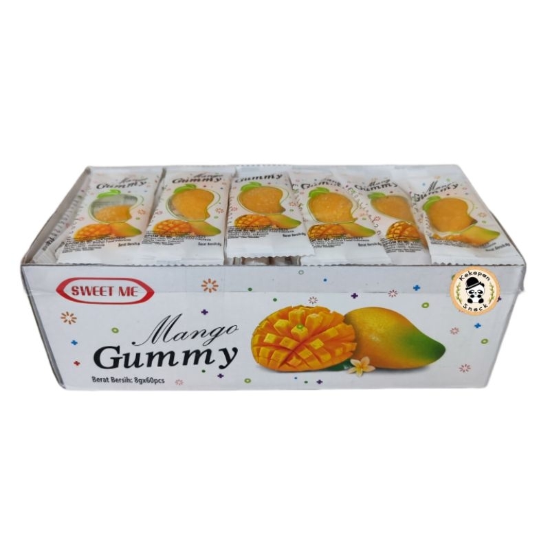 

SWEET ME MANGO GUMMY BOX ISI 60