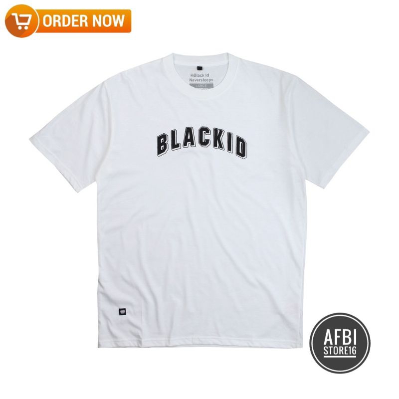 [ COD ] Tshirt Baju Kaos distro BLACK ID / kaos distro pria wanita