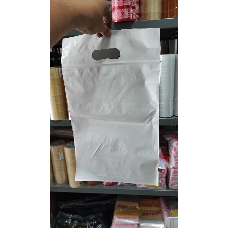 Plastik Klip 35x25 Putih Susu