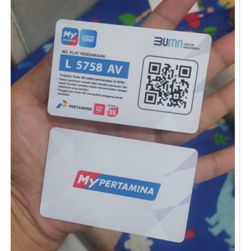

ID Card My Pertamina || Kartu MyPertamina ID Card My Pertamina