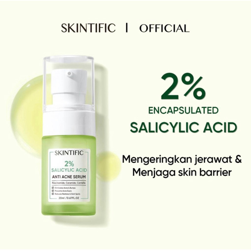 Skintific 2% Salicylic Acid Anti acne Serum 20ml