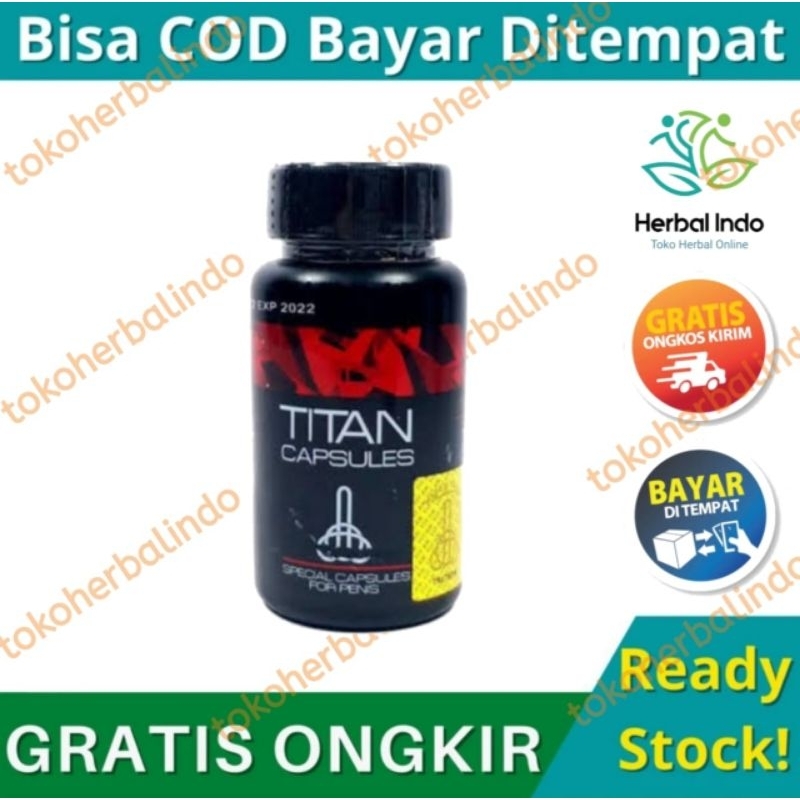 TITAN CAPSULE ASLI 100% DIJAMIN ORIGINAL GEDE PERMANEN