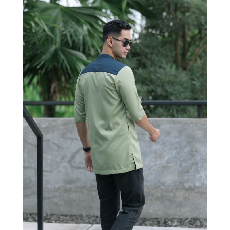 Baju Koko Terbaru Lengan 3/4 Kurta Modern