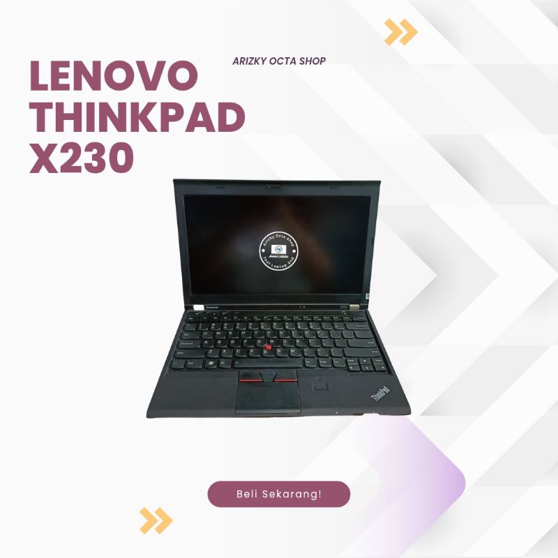 Lenovo Thinkpad X230 Intel Core i5 Ram 16gb ssd 512gb webcam mulus murah bagus dan bergaransi