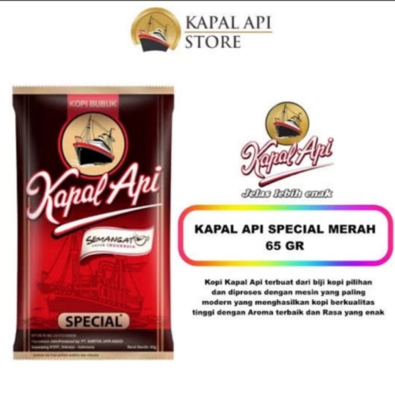 

Kopi Kapal Api Spesial Mix 60 gr