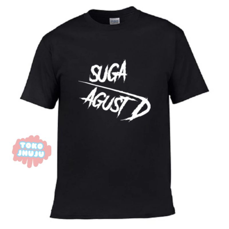 Kaos Suga Agus D World Tour Sablon Depan Belakang