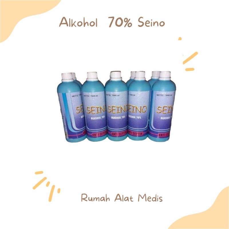Alkohol 70% Alcohol 1 Liter Alkohol 70 % Seino